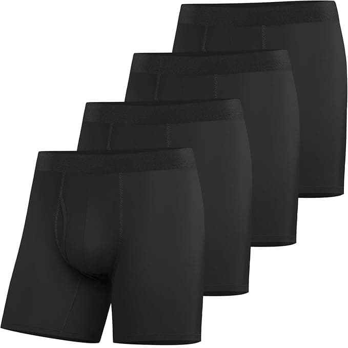 Amazon Open Crotch Long Style Men's Underwear Men's Hole Boxer Briefs Men's Side Slit Sports Open Crotch Cross-border Export TK
