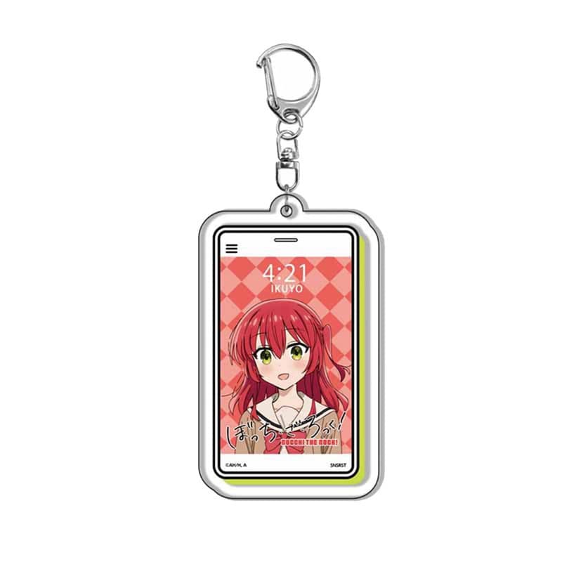Bocchi the Rock! Hitori Gotoh Nijika Acrylic Keychain Charm School Supplies Anime Merchandise