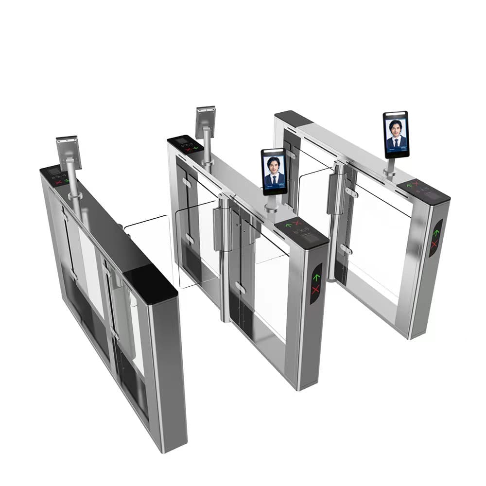 Pedestrian Access Gate Swipe Card Access Control for Gyms, Office Buildings, Attendance Turnstiles, Swing Gates, and Scenic Spot Ticketing Systems