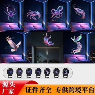 Cross-border Hot Selling Starry Sky Lamp Moon Lamp Bedroom Creative LED Night Light Projection Lamp Internet Celebrity Background Light Projection