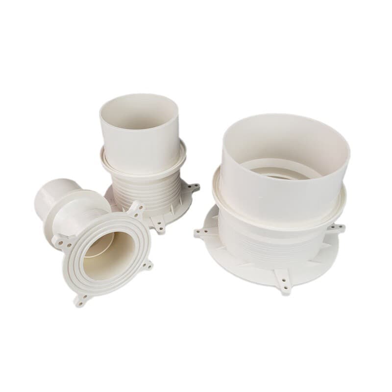 LESSO pipe fittings, PVC pre-embedded waterstops, PVC drainage pipe accessories, PVC pre-embedded joints and fittings