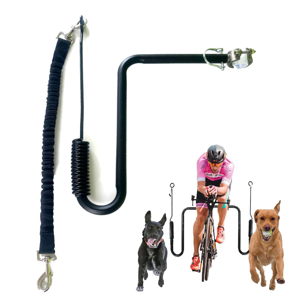 Amazon New Bike Dog Walking Leash Mountain Bike Dog Leash DOG BIKE LEASH