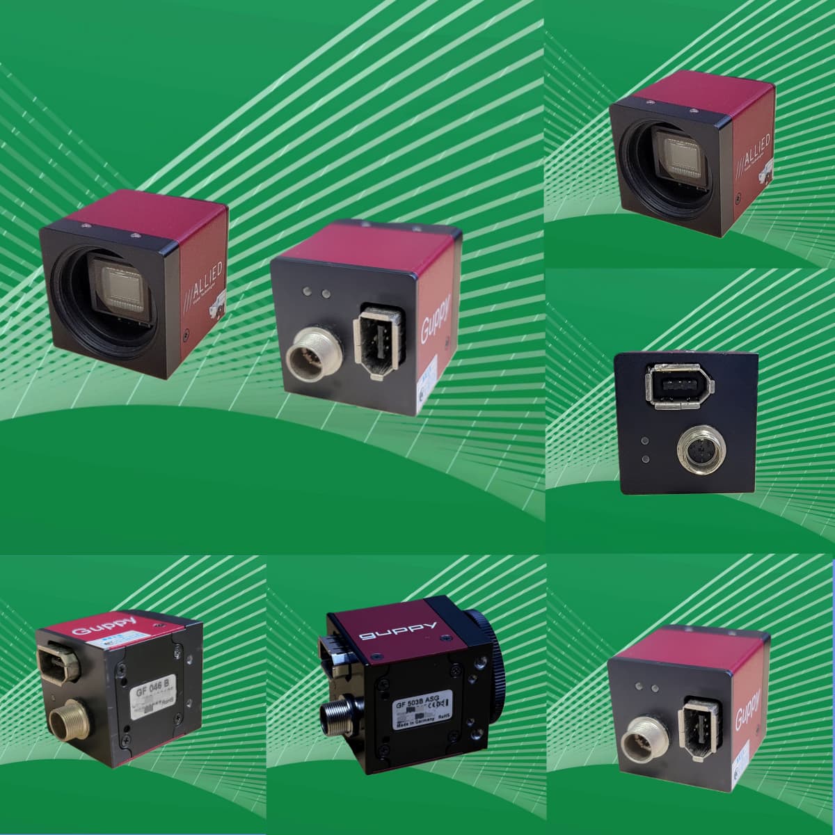 AVT Industrial Camera, 1394A, 1394B Series Multiple Models Available