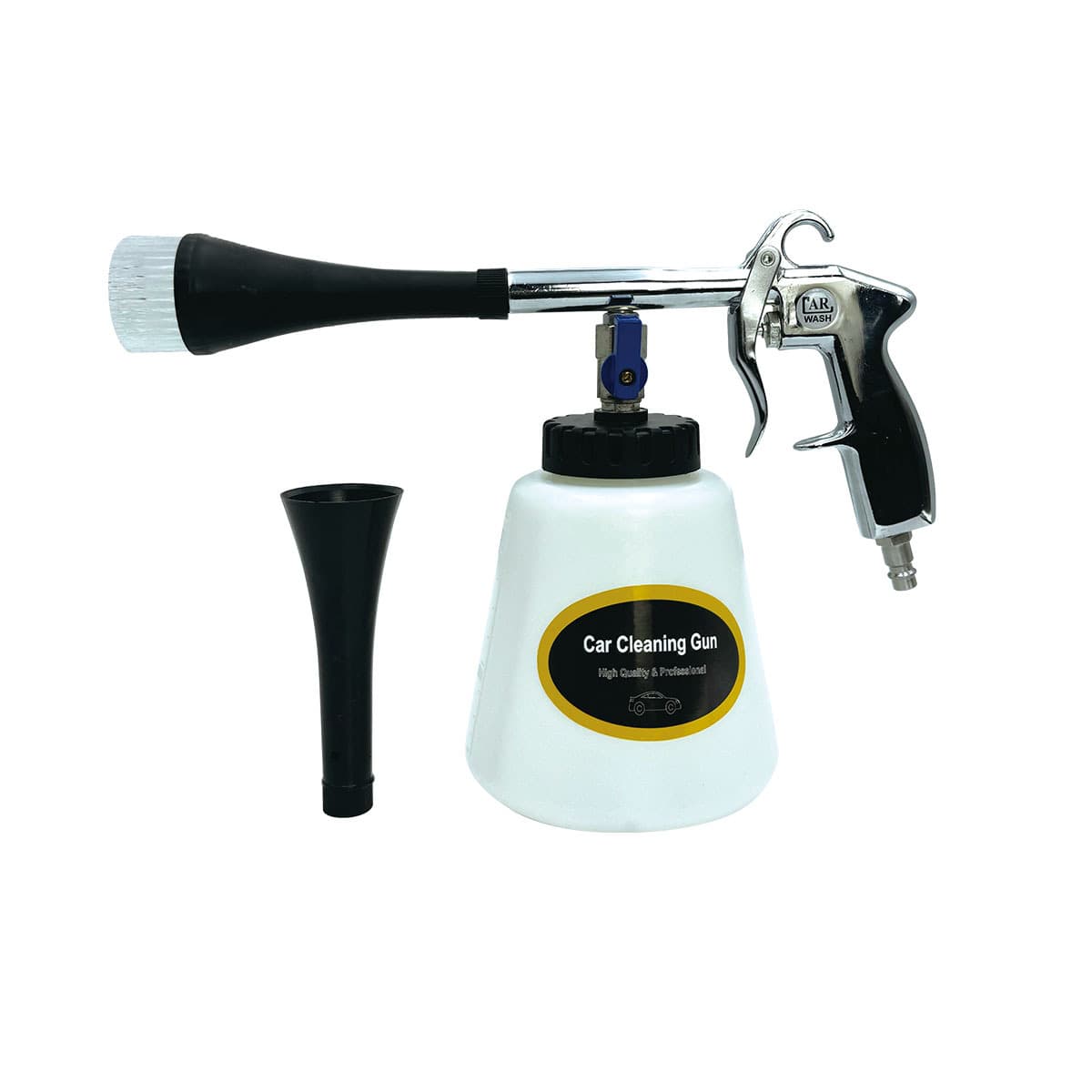 Tornado Pneumatic Blow Gun Interior Cleaning Car Detailing Foam Portable Tornado Metal Gun