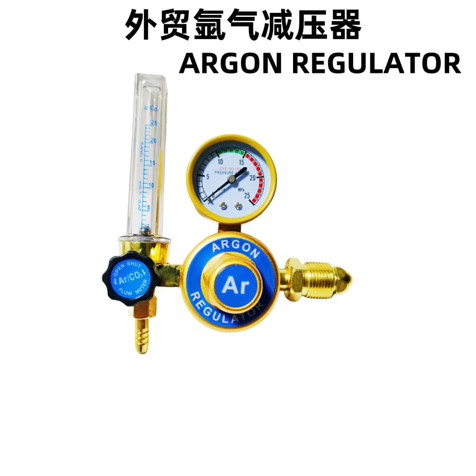 Factory Direct Supply Cross-border Trade External Thread External Aluminum Alloy Argon Gas Regulator Argon Arc Welding Gas Gauge Precision