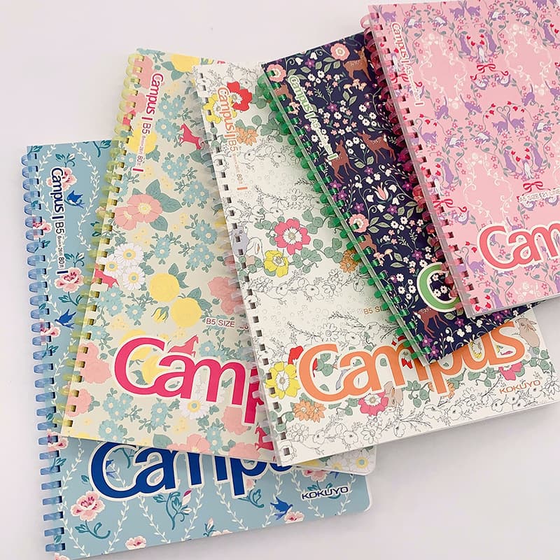 Kokuyo Campus Soft Ring Notebook Katogi Thick Student Non-Irritating Notepad Limited High Appearance