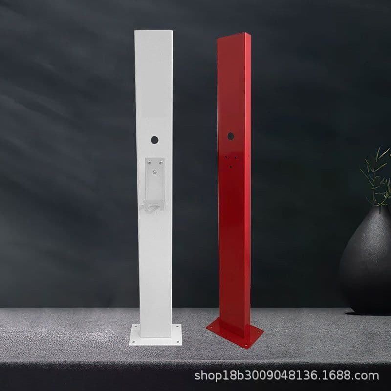 New Energy Electric Vehicle Charging Pile Post Bracket Pole Charging Station Smart Charging Socket Community Outdoor