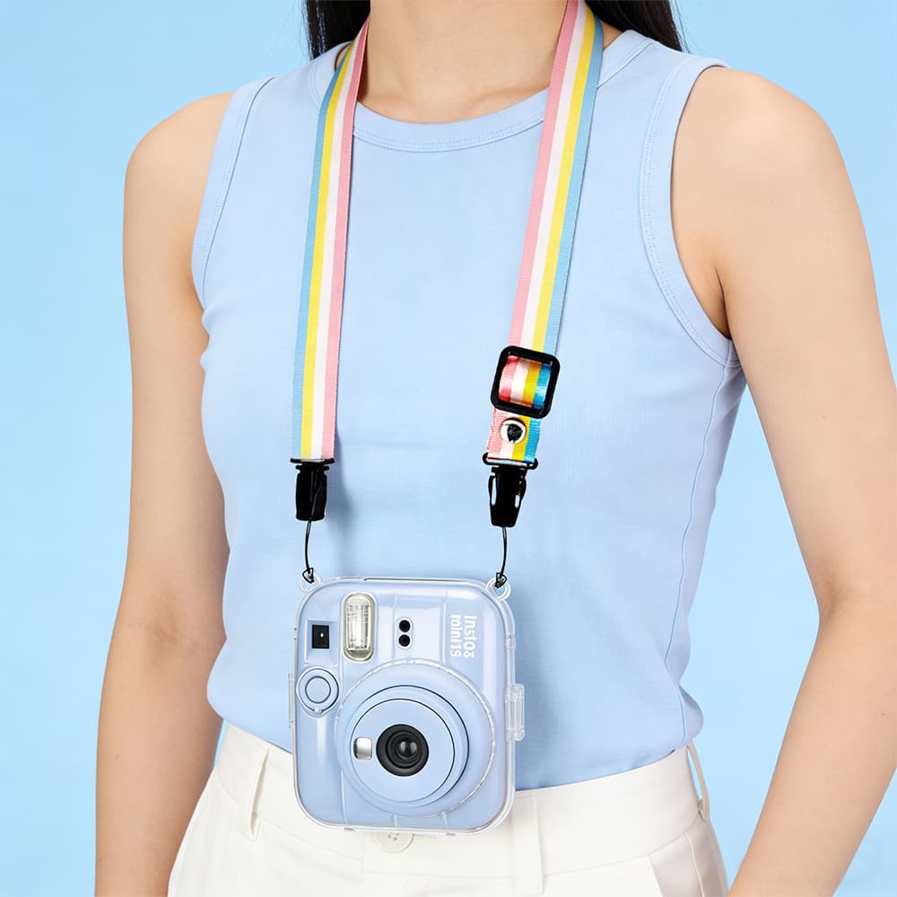 Compatible with Instax Mini 13 Camera Protective Case Crystal Clear Shell Drop Protection Anti-Collision Cover Storage No Strap