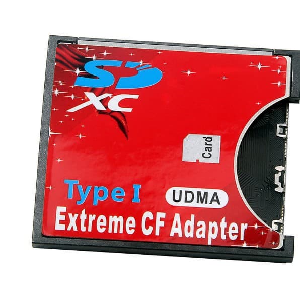SD to CF Card Adapter SD Converter CF Card Holder DSLR Camera Adapter Wireless WiFi High-Speed Adapter