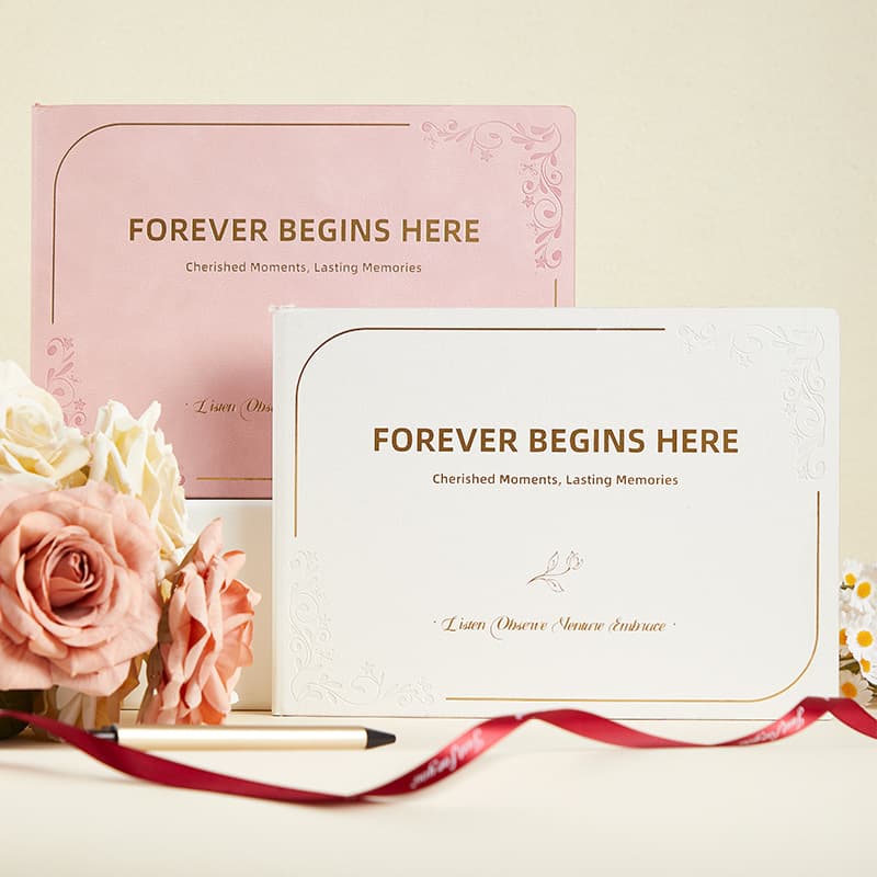 Cross-border Stock Guest Book Amazon Guest Book Visitor Registration Notebook Wedding Guest Notebook