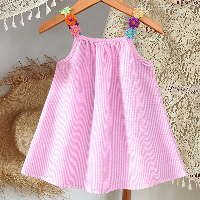Summer Princess Dress 2025 Summer Princess Dress Strapless Baby Children Summer Clothing Infant Toddler Skirt Baby