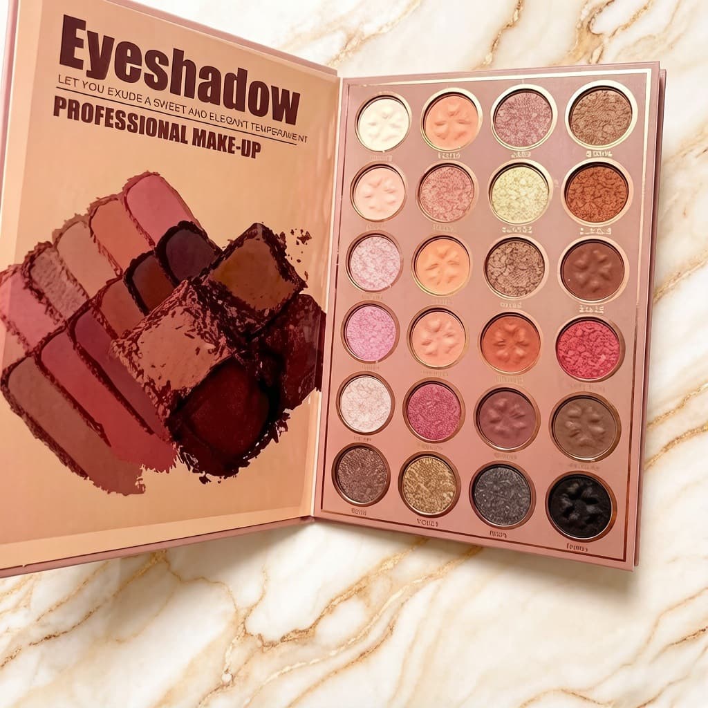 Cross-border 67-color Pearl Matte Eyeshadow Highlighter Blush Contour Multi-functional Makeup Book Eyeshadow Palette