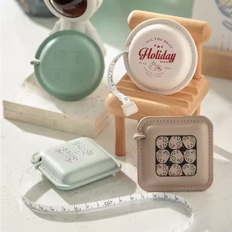 Household PU Tape Measure, Clothing Soft Tape, Tailor Body Measurement Ruler, Portable Mini Small Waist Soft Tape