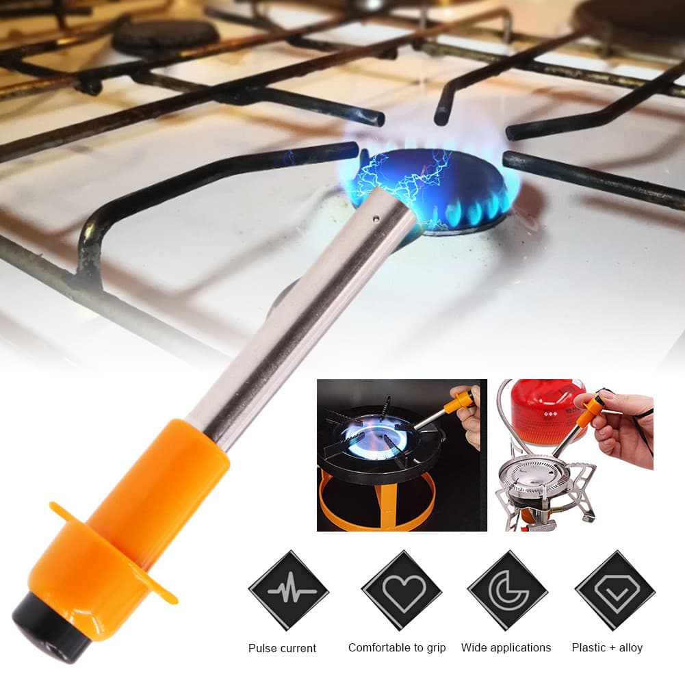 Outdoor electric lighter stove head igniter kitchen household mini fire stick portable ignition gun stove accessories