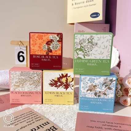 Hi Tea Wedding Souvenirs Female Bridesmaids and Groomsmen Small Items Light Fruit Rose Tea Practical Small Gifts for Festivals