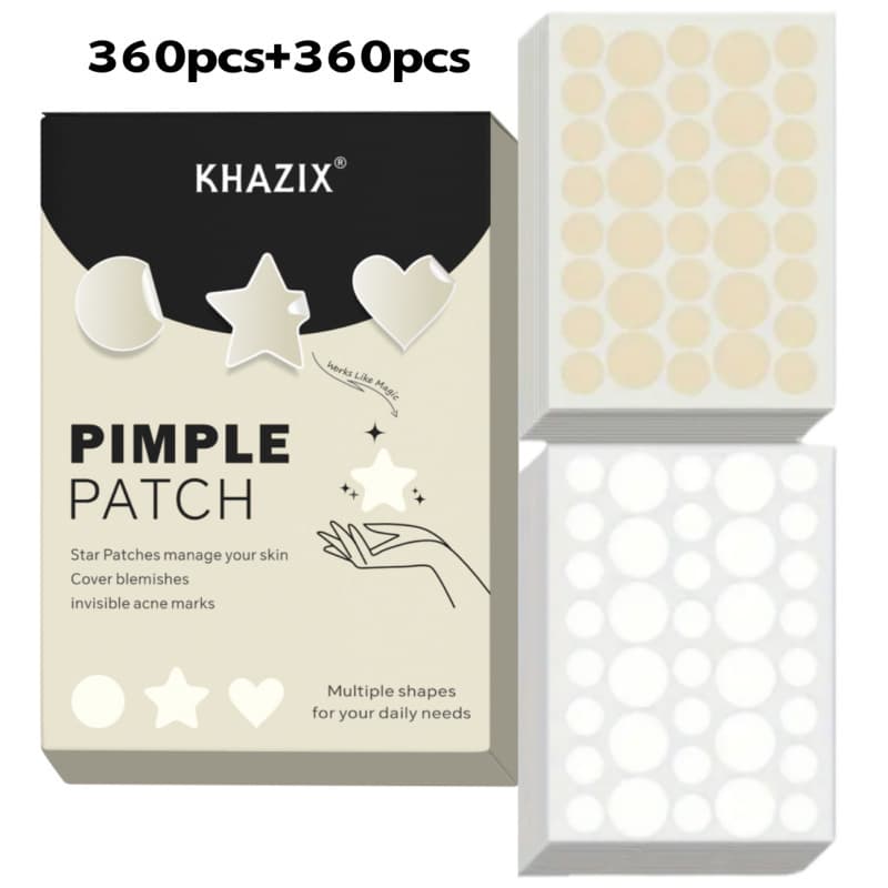 720pcs Acne Patch, Facial Cleansing and Covering Acne Acne Patch, Transparent Acne Patch, Invisible and Breathable