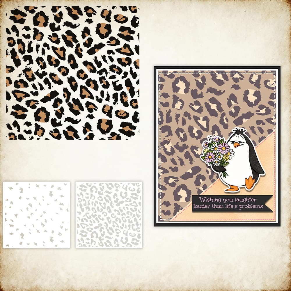 YX-PKC356-M Stencil for Scrapbooking Decoration, Spray Painting, Paper Craft, Pattern Drawing, Hollow Embossing Board Wholesale