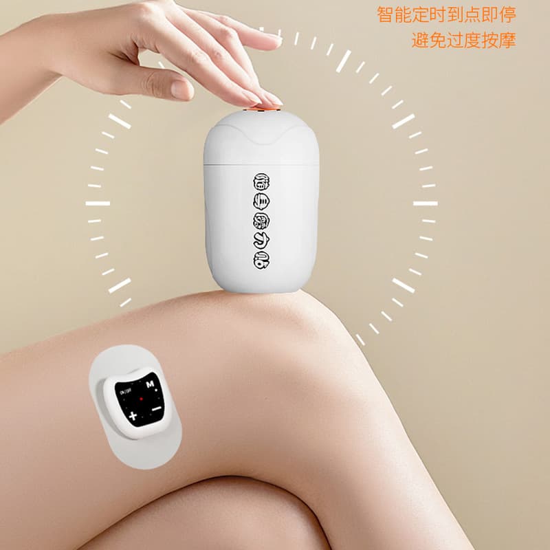 Low-Frequency Pulse Massager Portable Neck Massager Electrotherapy Meridian EMS Microcurrent Massage Patch for Hump Relief