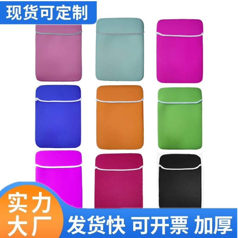 3D Color Laptop Sleeve Blue Red Purple for 13Air 14Pro 15 Inch Notebook Neoprene Inner Bag