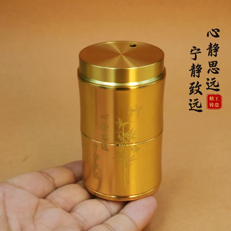 Brass Toothpick Holder, Household Portable High-end Toothpick Container Box, Bedroom Dining Room Living Room Dustproof Durable Toothpick Jar