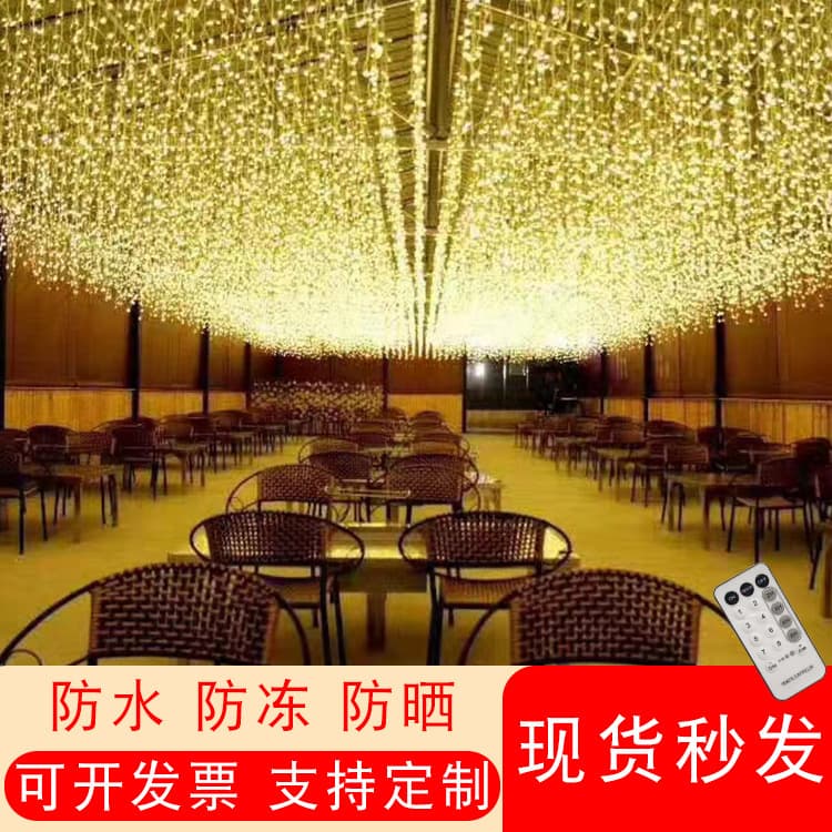 Indoor LED Light String Decorative Lighting for Bedroom Living Room Dining Room Kitchen Dimmable Color Temperature 2700-6500K
