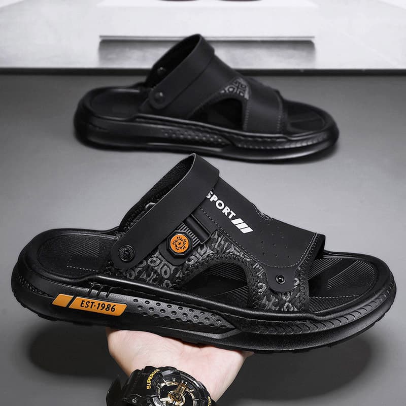 Men's Sandals Summer Outdoor Non-Slip Wear-Resistant Casual Dual-Purpose 2025 New Men's Vietnam Beach Sandals