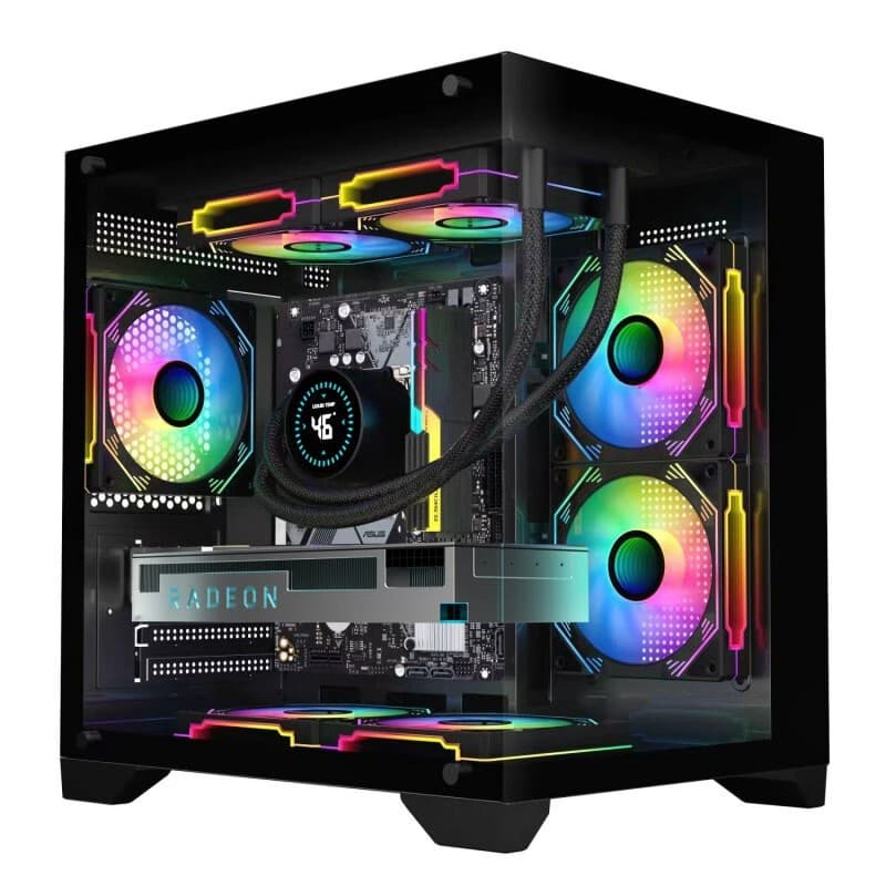 New Desktop Computer Host for Gaming, Esports, Delta Force, PUBG, Black Myth, Office, Home Use, Full Set 5060