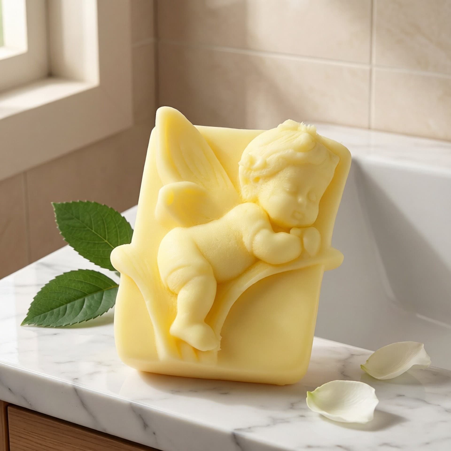 C188 Soap Mold / Handmade Soap Mold / Silicone Mold / Soap Mold / Silicone Soap Mold - Sleeping Angel Mold