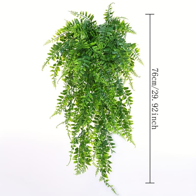 Amazonian simulated wall-mounted Persian grass vines, artificial hanging ferns, hanging green plants