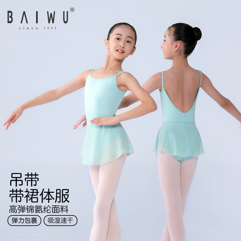 Ballet Toddler Chinese Dance Tutu Performance Costume Exam Practice Wear Children's Dance Dress for Girls 123241114