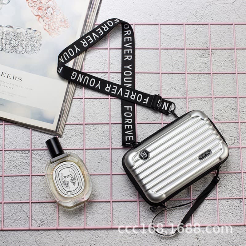 New Small Cosmetic Bag Essential Oil PC Evening Bag Makeup Bag Travel Evening Fashion Wash Logo Korean Makeup
