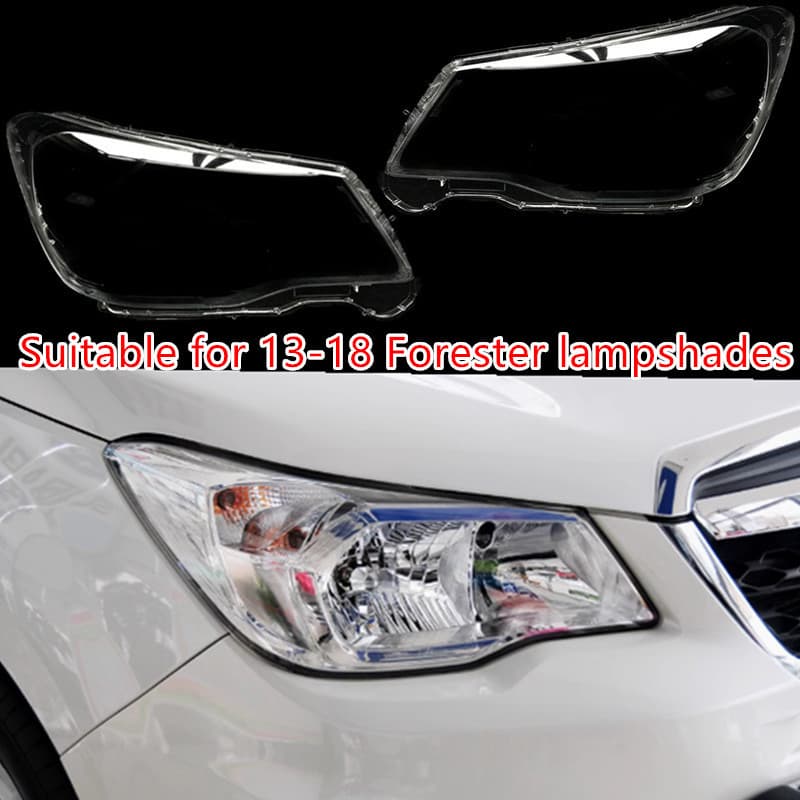 Clear Headlight Lens Cover for Subaru Forester 2013-2015 Models