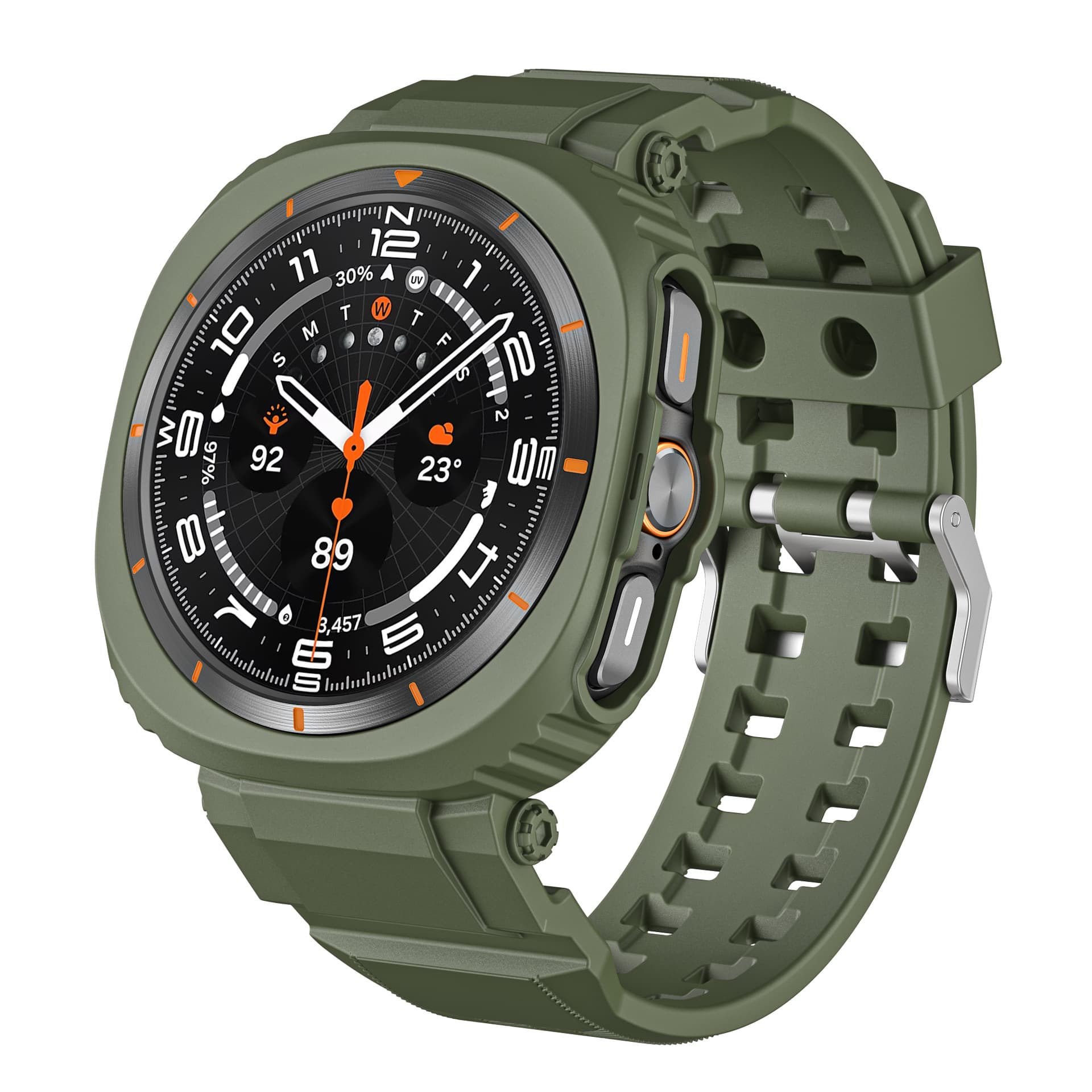 Samsung Galaxy Ultra Series Exclusive Integrated Strap High Elasticity TPU PC Material Breathable 47MM Band Fashionable Style