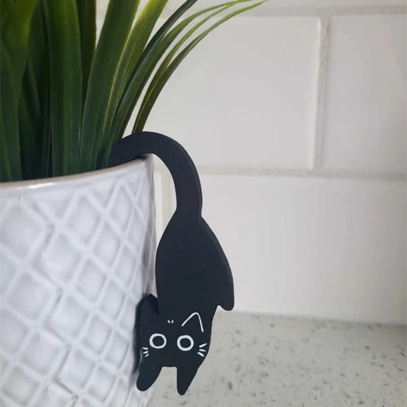 Cross-border Cat Plant Pot Hanger Garden Cat Plant Pot Accessories Hanging Planter Decoration