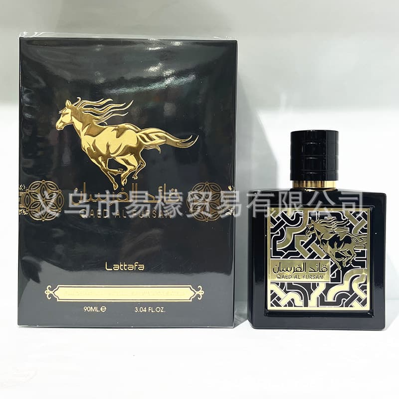 High Quality Magnetic Cap Lattafa Perfumes Qaed Al Fursan Middle Eastern Arabic Perfume Wholesale