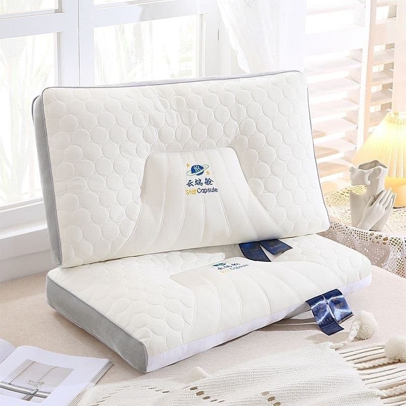 Factory Direct Space Capsule Latex Neck Support Pillow, Single for Hotel, Student, and Adult Home Use