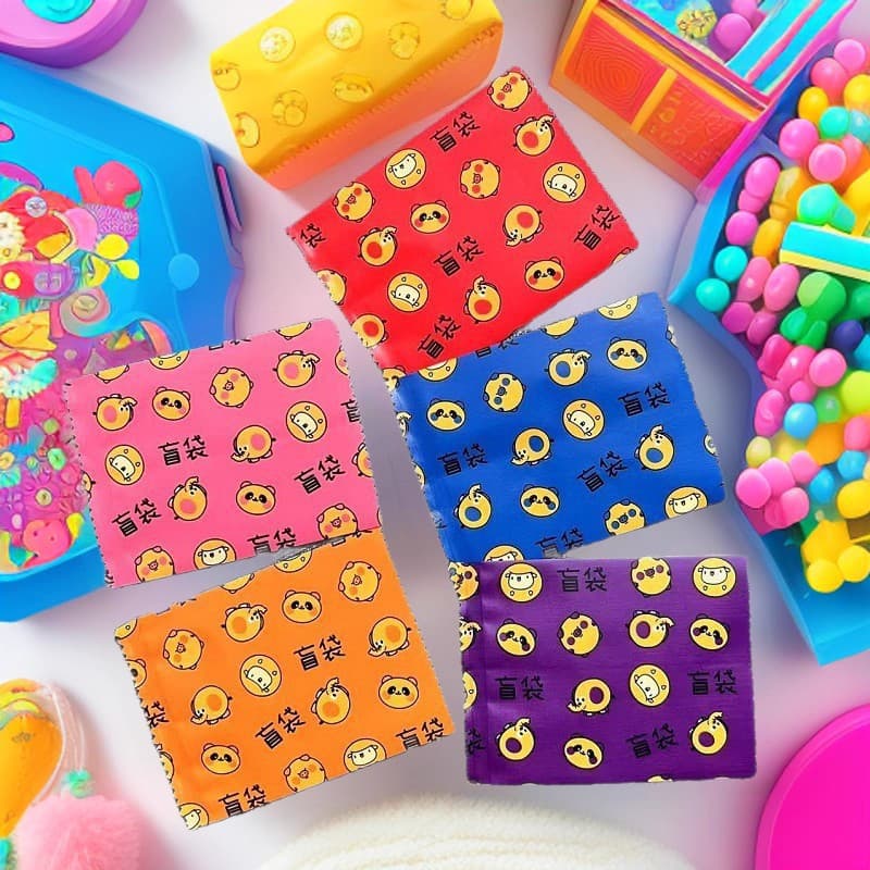 New cartoon primary school student gift small animal blind bag empty bag toy packaging Douyin Internet celebrity packaging bag wholesale