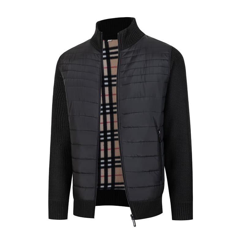 Cross-Border Fall/Winter European and American Simple New Casual Men's Fashion Jacket Korean Style Versatile Autumn and Winter Essential Top