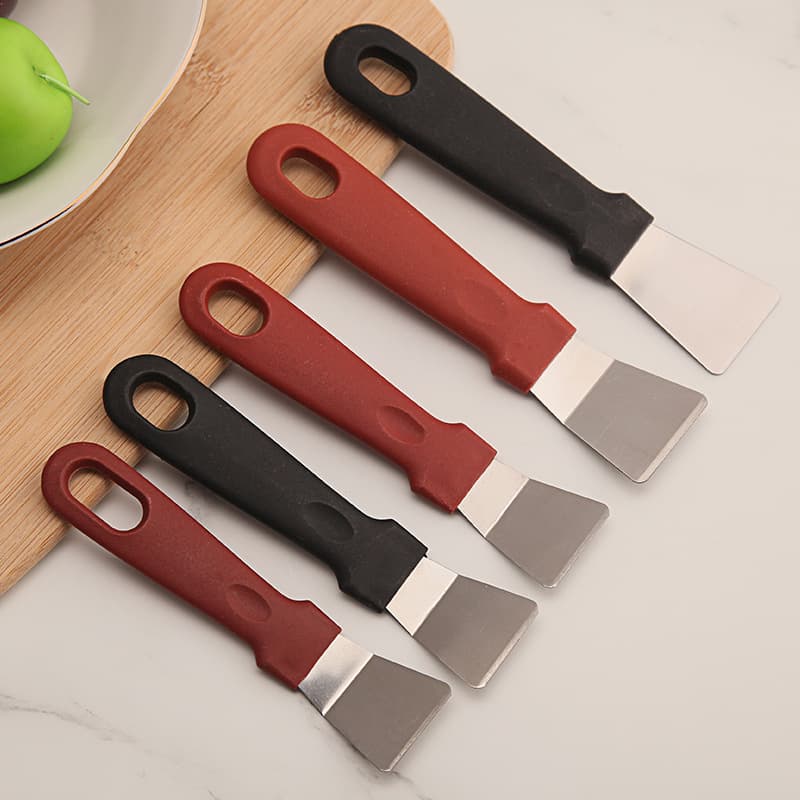 Stainless Steel Cleaning Scraper - Range Hood Scroll Scraper, Kitchen Cleaning, Fridge Defrosting Scraper, Kitchen Stain Removal