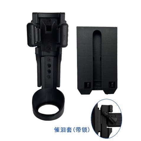 Quick-Draw Flashlight Holster, Expandable Baton Holster, Pepper Spray Holster, Radio Holster, Handgun Holster, Tactical Shock-Absorbing Belt