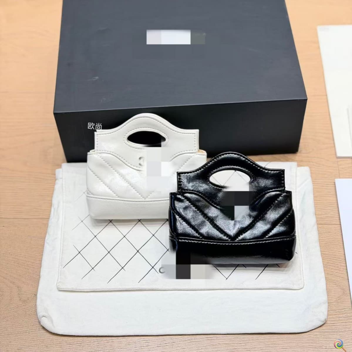 Adorable Girls Baby Handbag Fashionable Chic Chanel-Style Quilted Small Bag Princess Accessory Shoulder Crossbody Bag