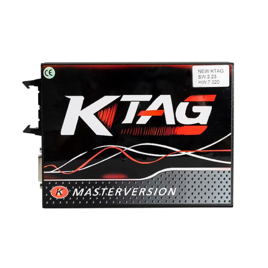 KTAG V7.020 V2.25 Red PCB Red European ECU Programming Tool, Networkable, Unlimited Usage