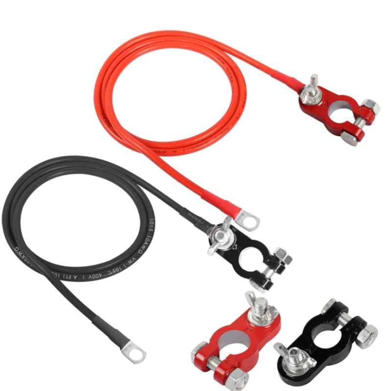 Battery connection cables, inverter cables, terminal wiring harnesses, marine battery terminal cables.