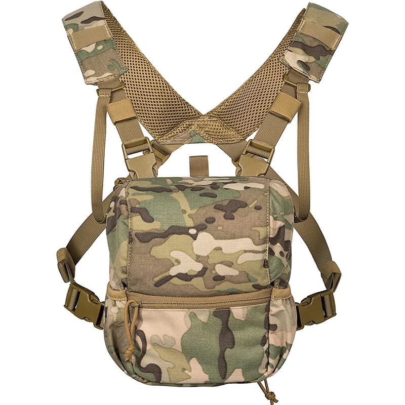 Adjustable Binoculars with Chest Strap and Rain Cover for Hunting, Hiking, and Shooting Binoculars
