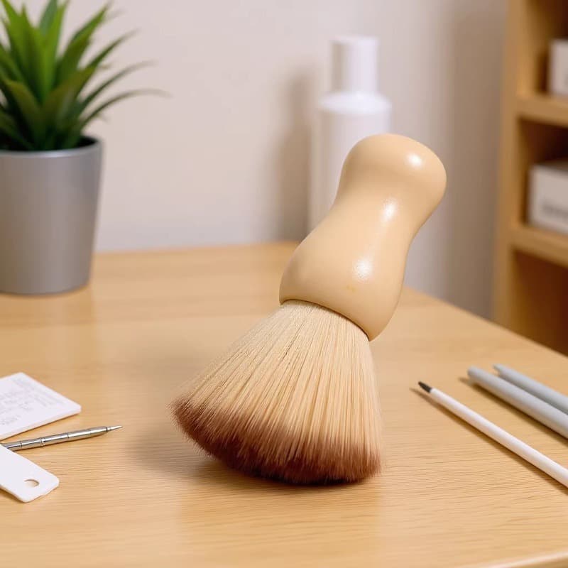 Vinyl Record Brush Cross-border New Style Hair Sweeping Brush Barber Hairdressing Beauty Cleaning Tool