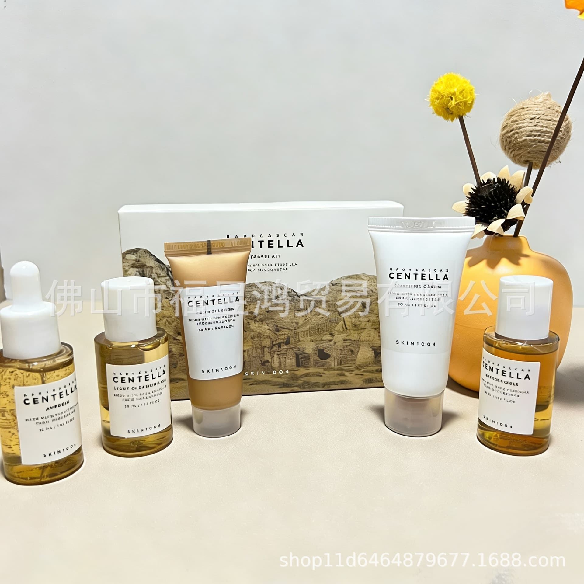 Cross-border Korean skin1004 Centella asiatica five-piece set CENTELLA soothing and repairing probiotic skin care angel set