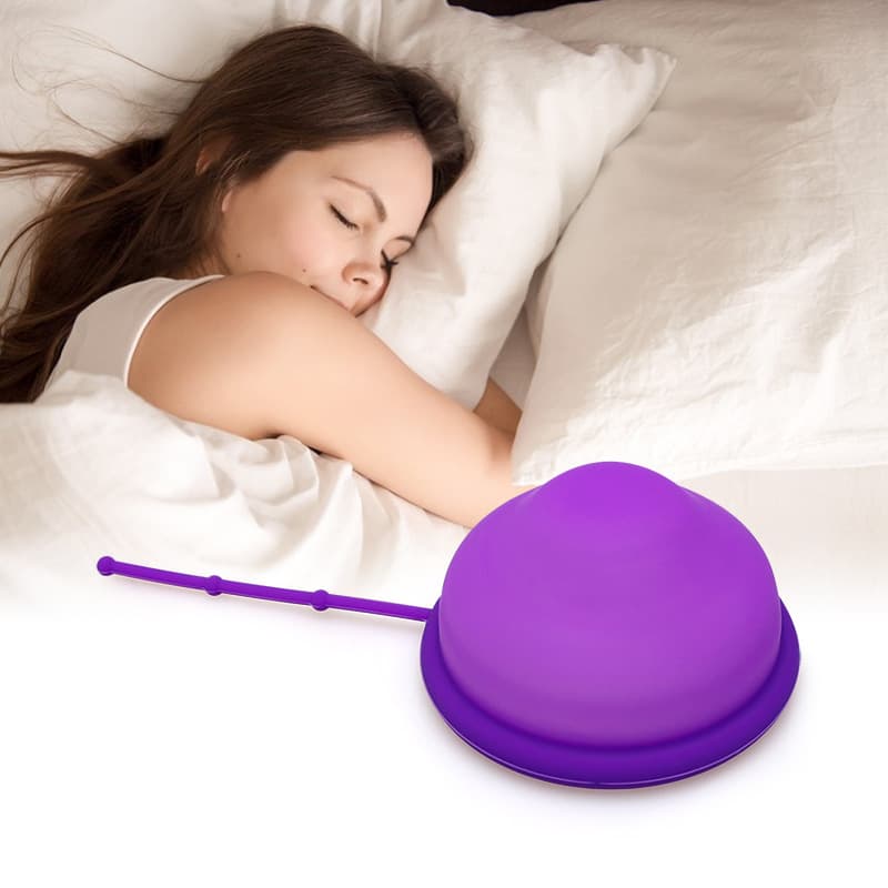 Women's Daily Use Silicone Menstrual Cup Life Period Replacement Female Hygiene Products Menstrual Disc Health Care