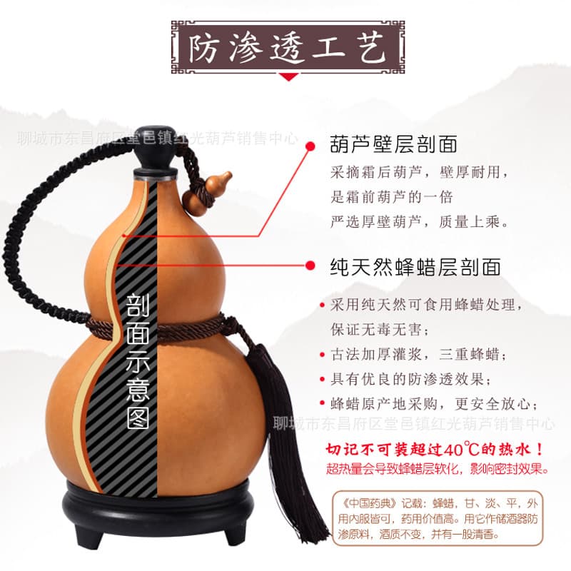 Large quantity Cong natural gourd pendant large open wine gourd ornaments text play hand twist small Hu Lu handle