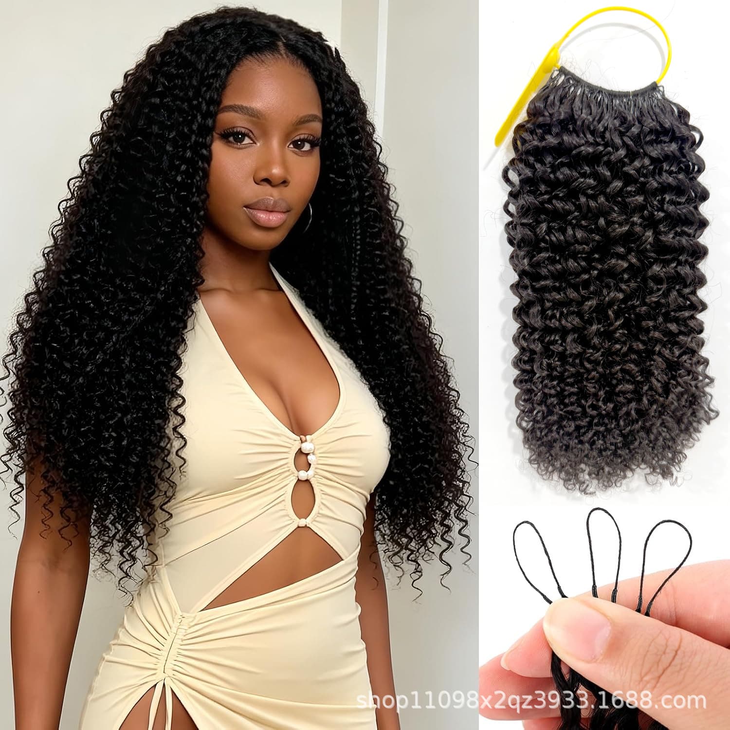 Crochet Hair Water Wave 1B 50g Water Ripple Feather Hair Extensions Factory Direct