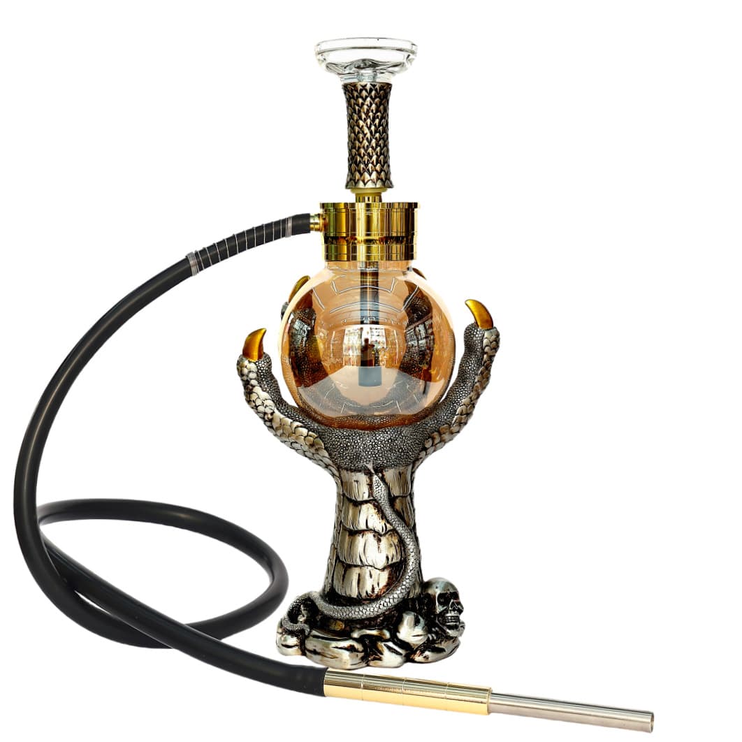 Cross-border sourced Middle Eastern Arabic hookah craft resin dragon claw creative design shisha hookah